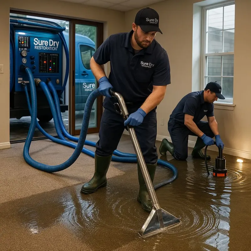 Water Extraction and Removal process in Horsham, PA